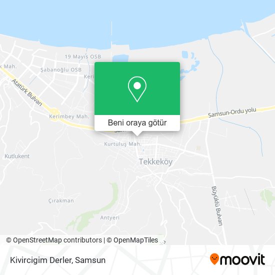 Kivircigim Derler harita