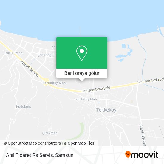 Anıl Ticaret Rs Servis harita