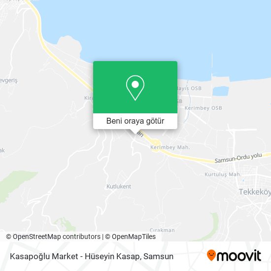 Kasapoğlu Market - Hüseyin Kasap harita