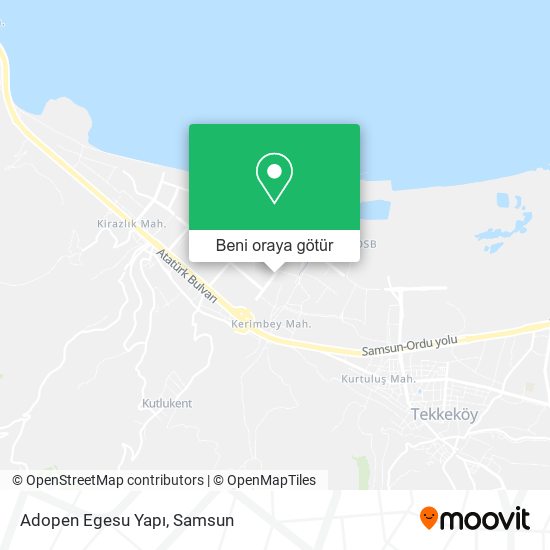 Adopen Egesu Yapı harita