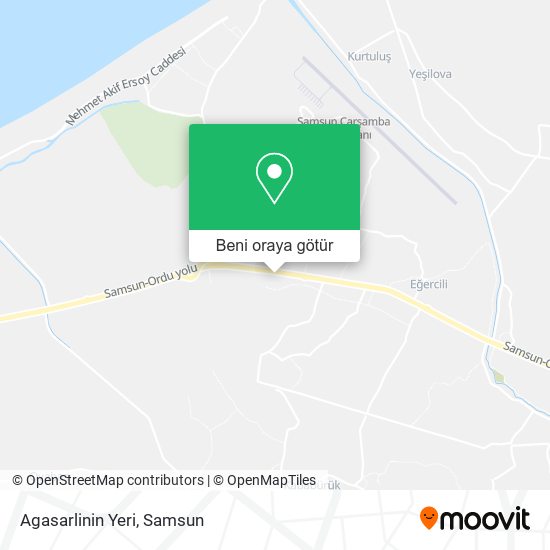 Agasarlinin Yeri harita