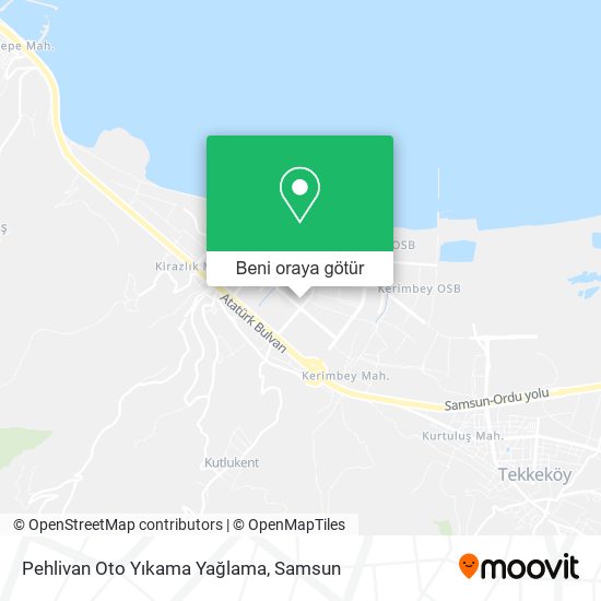 Pehlivan Oto Yıkama Yağlama harita
