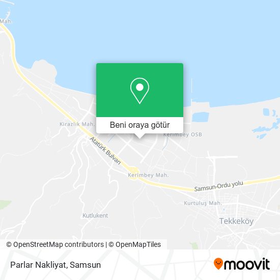 Parlar Nakliyat harita