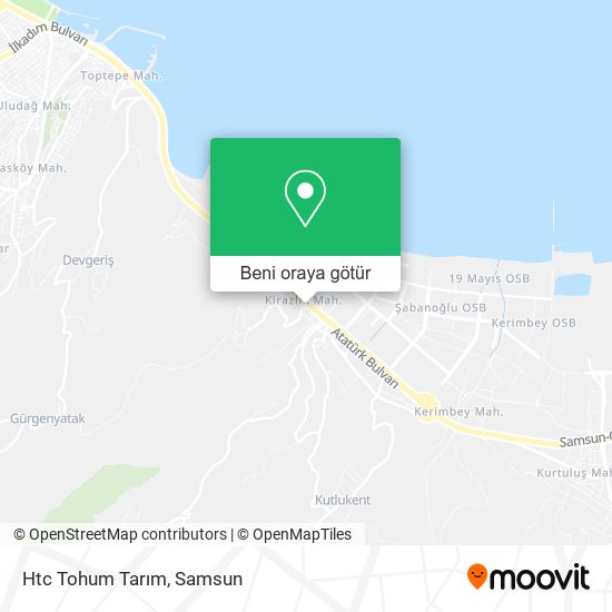 Htc Tohum Tarım harita