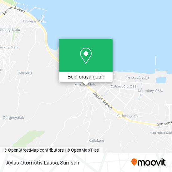 Aylas Otomotiv Lassa harita