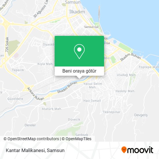 Kantar Malikanesi harita