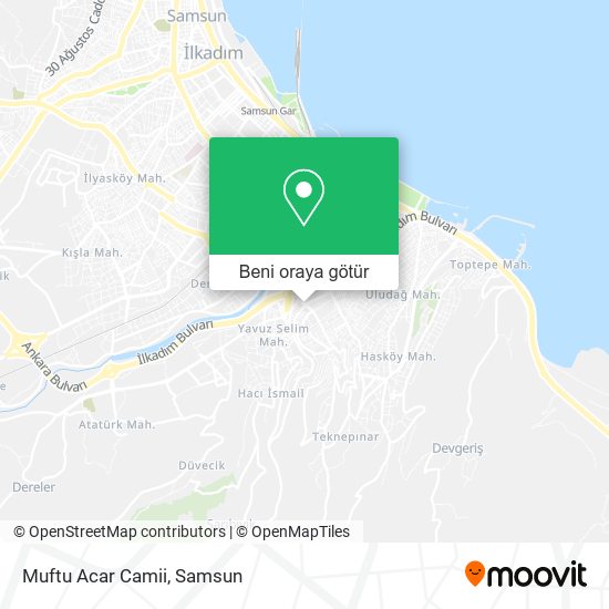 Muftu Acar Camii harita