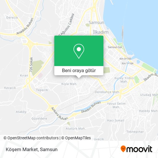 Köşem Market harita