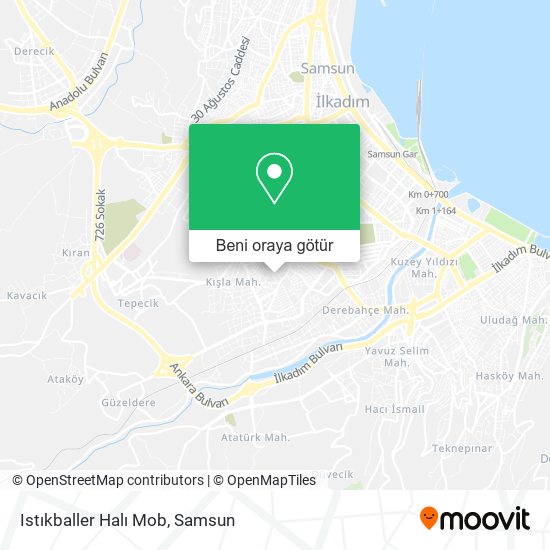 Istıkballer Halı Mob harita