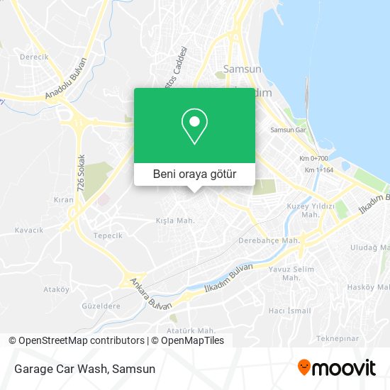 Garage Car Wash harita