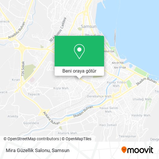 Mira Güzellik Salonu harita