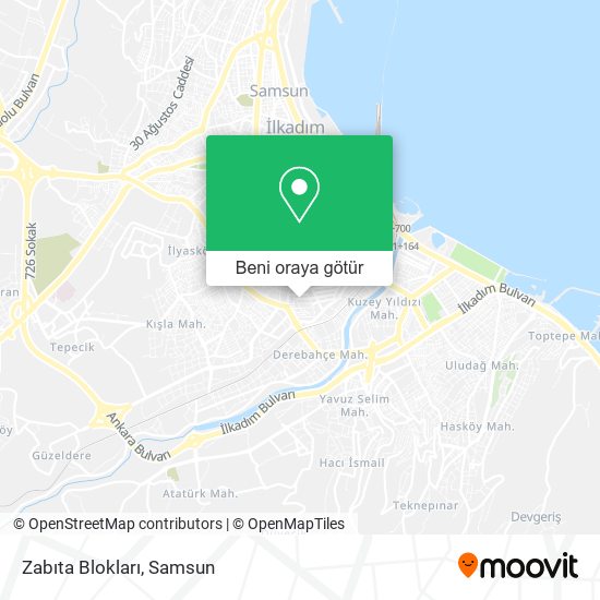 Zabıta Blokları harita
