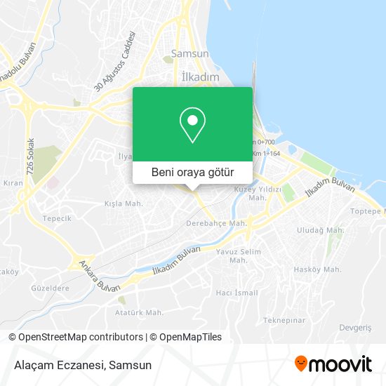 Alaçam Eczanesi harita