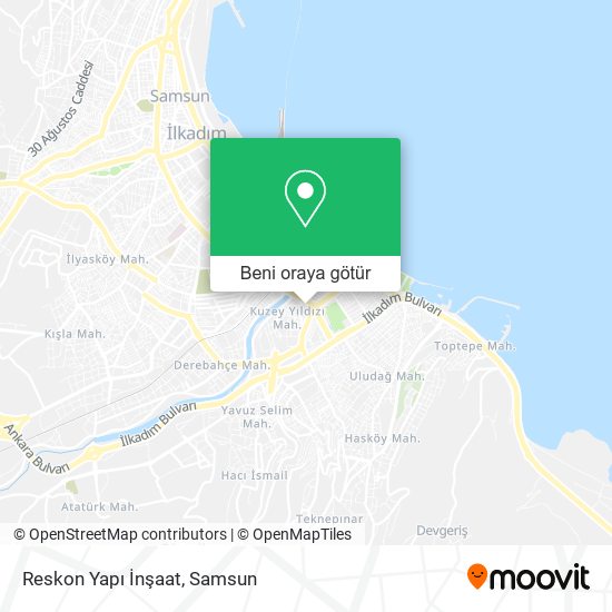 Reskon Yapı İnşaat harita