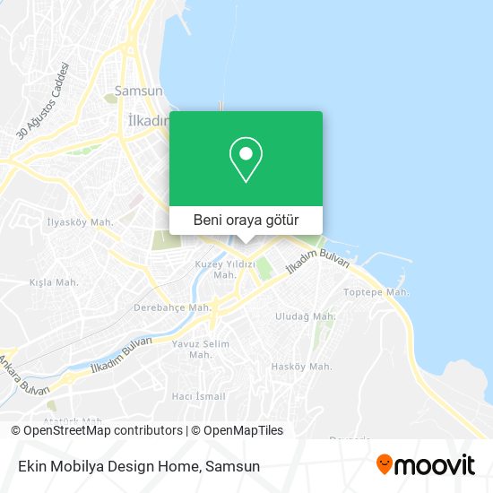 Ekin Mobilya Design Home harita