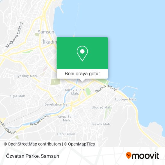 Özvatan Parke harita