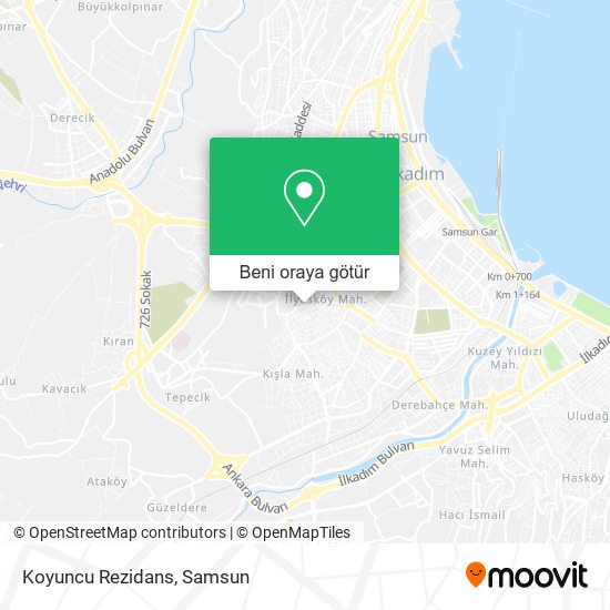 Koyuncu Rezidans harita