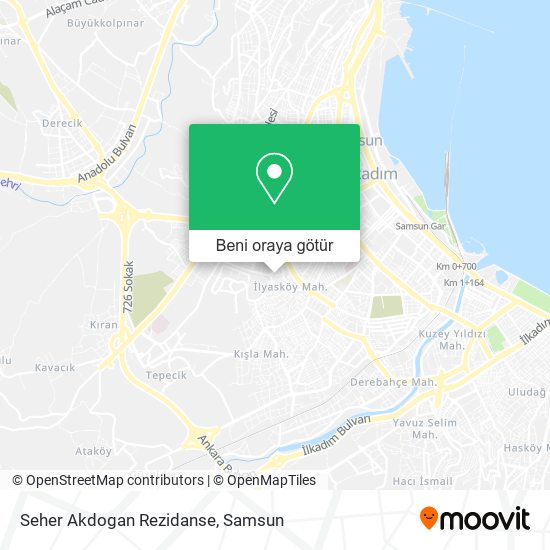 Seher Akdogan Rezidanse harita