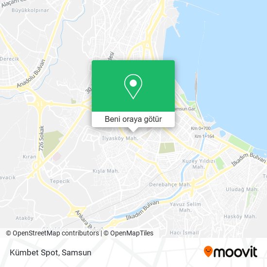 Kümbet Spot harita