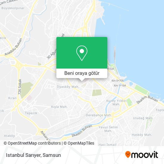 Istanbul Sarıyer harita