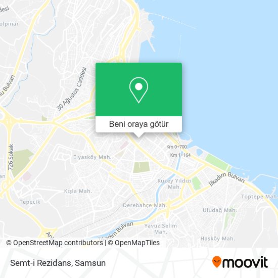 Semt-i Rezidans harita