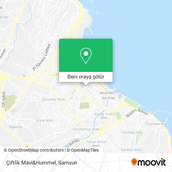 Çiftlik Mavi&Hummel harita