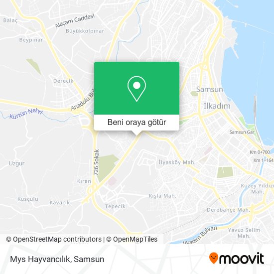 Mys Hayvancılık harita