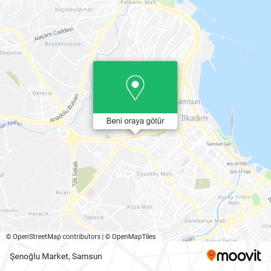Şenoğlu Market harita