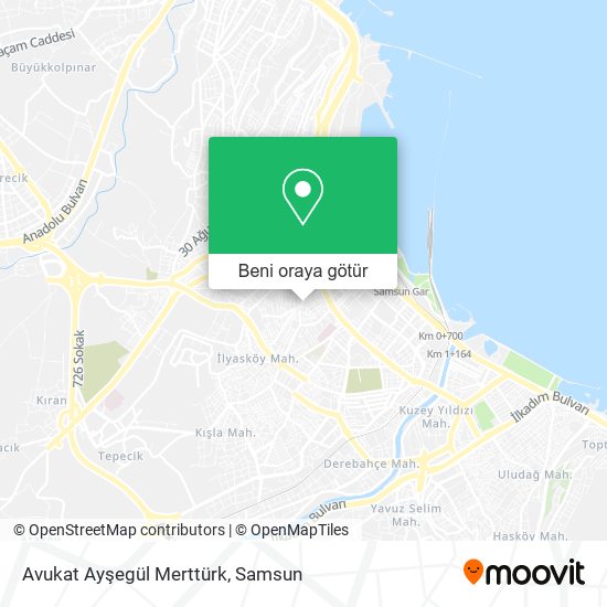 Avukat Ayşegül Merttürk harita