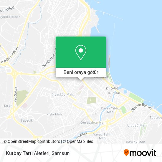 Kutbay Tartı Aletleri harita