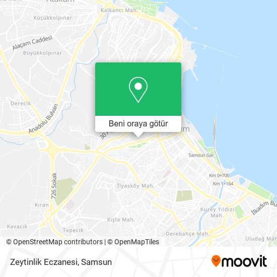 Zeytinlik Eczanesi harita