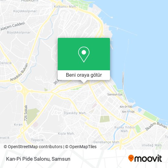 Kan-Pi Pide Salonu harita