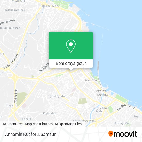 Annemin Kuaforu harita