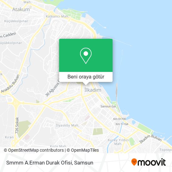 Smmm A.Erman Durak Ofisi harita