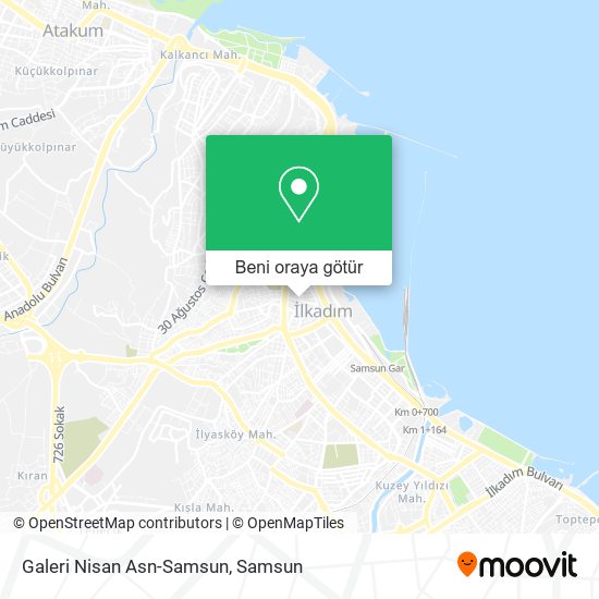 Galeri Nisan Asn-Samsun harita