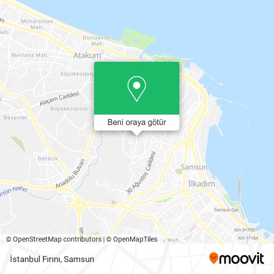 İstanbul Fırını harita
