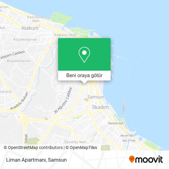 Liman Apartmanı harita