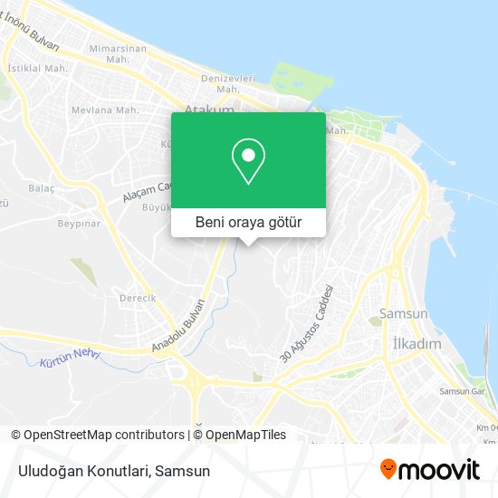 Uludoğan Konutlari harita