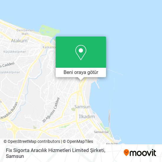 Fix Sigorta Aracılık Hizmetleri Limited Şirketi harita
