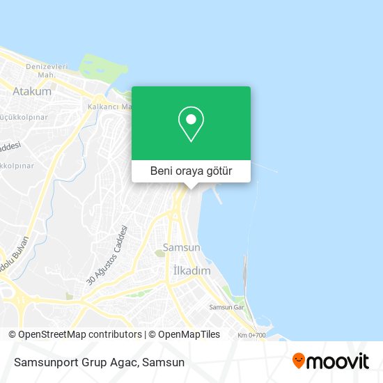 Samsunport Grup Agac harita