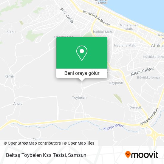 Beltaş Toybelen Kss Tesisi harita