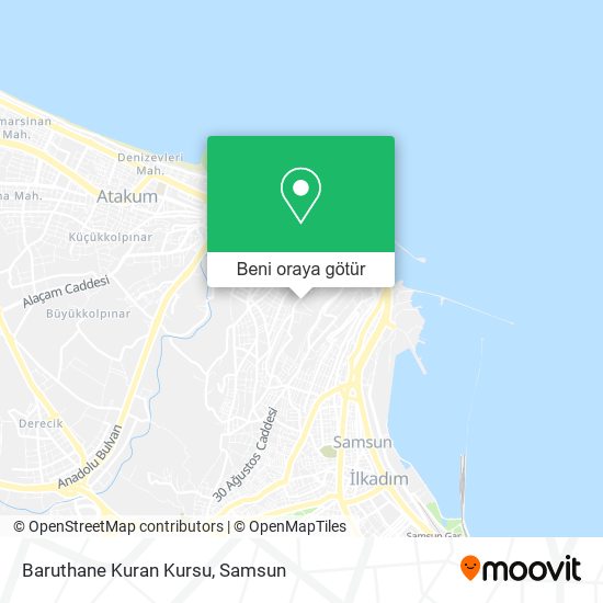 Baruthane Kuran Kursu harita