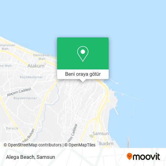 Alega Beach harita