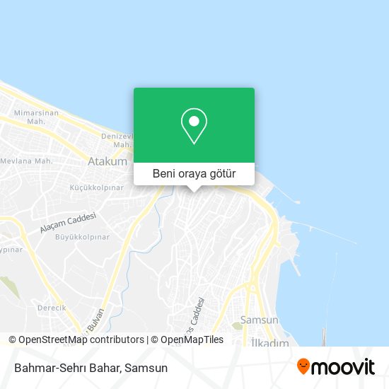 Bahmar-Sehrı Bahar harita