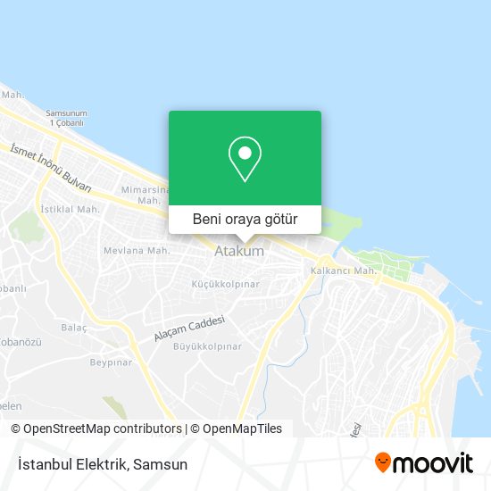 İstanbul Elektrik harita
