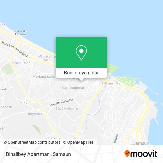 Binalibey Apartmanı harita
