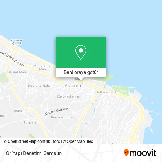 Gr Yapı Denetim harita