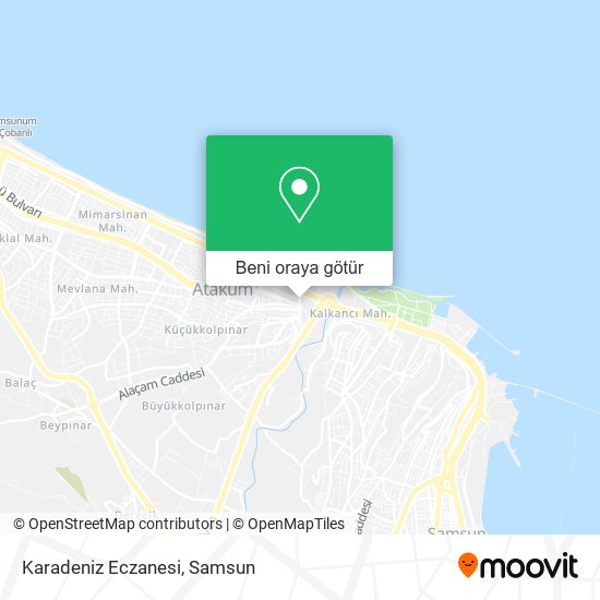 Karadeniz Eczanesi harita