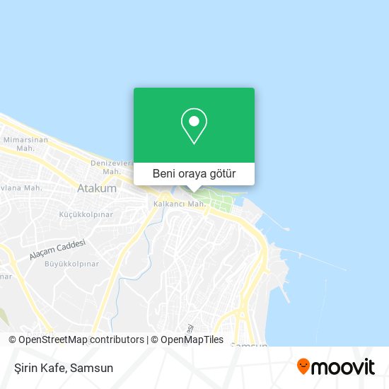 Şirin Kafe harita