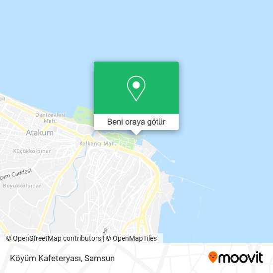 Köyüm Kafeteryası harita